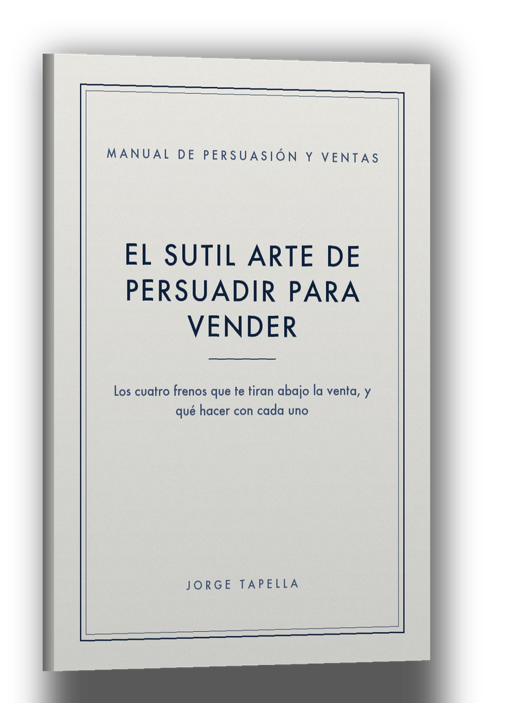 Manual del taller El sutil arte de persuadir para vender